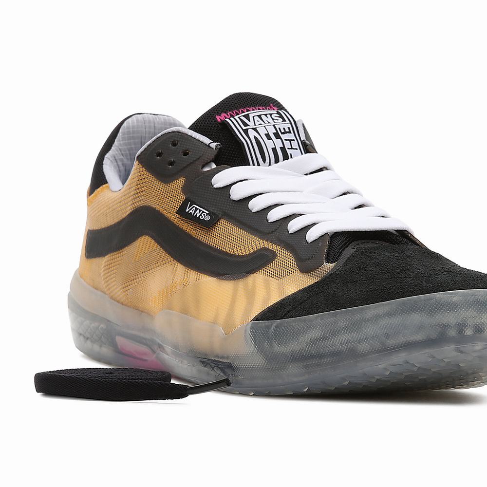 Vans Transparent EVDNT RW UltimateWaffle Tenisky Damske Čierne/Žlté | XQ2319780
