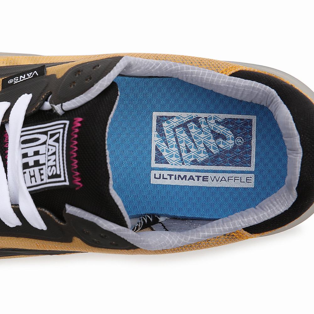 Vans Transparent EVDNT RW UltimateWaffle Tenisky Damske Čierne/Žlté | XQ2319780