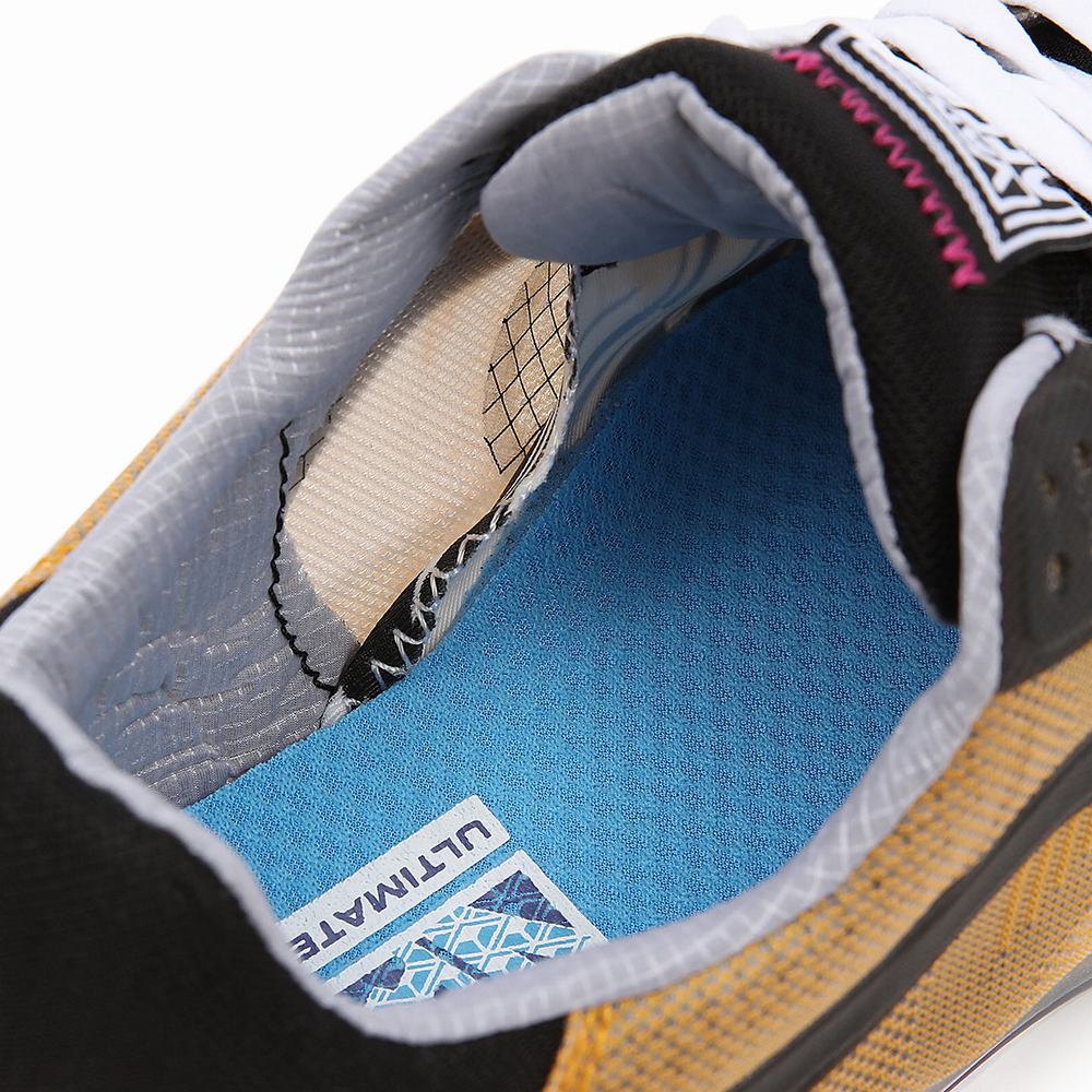 Vans Transparent EVDNT RW UltimateWaffle Tenisky Damske Čierne/Žlté | XQ2319780