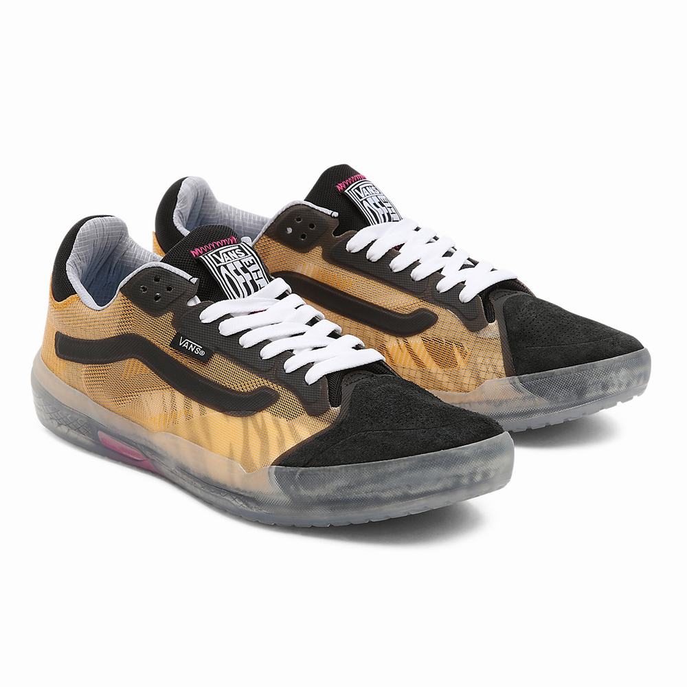 Vans Transparent EVDNT RW UltimateWaffle Tenisky Damske Čierne/Žlté | XQ2319780