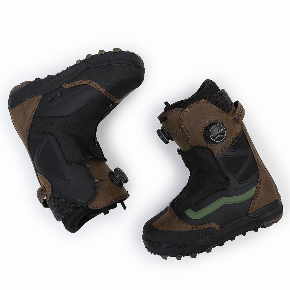 Vans Verse Topanky Na Snowboard Panske Čierne/Hnede | XR8326704