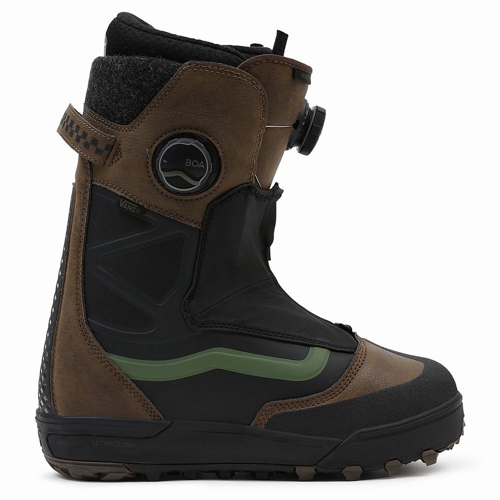 Vans Verse Topanky Na Snowboard Panske Čierne/Hnede | XR8326704