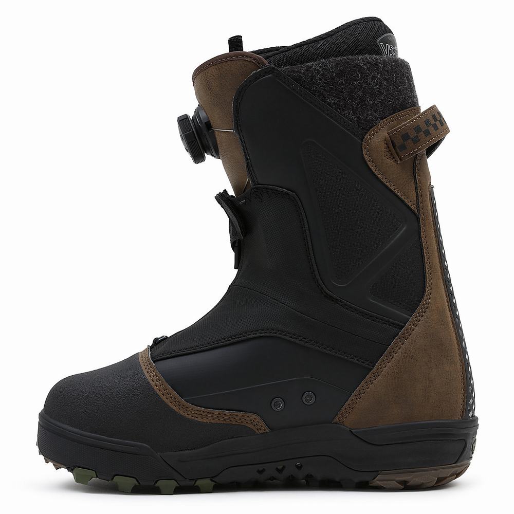 Vans Verse Topanky Na Snowboard Panske Čierne/Hnede | XR8326704