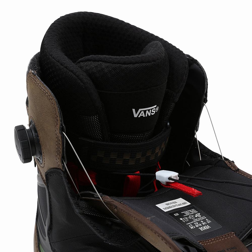 Vans Verse Topanky Na Snowboard Panske Čierne/Hnede | XR8326704
