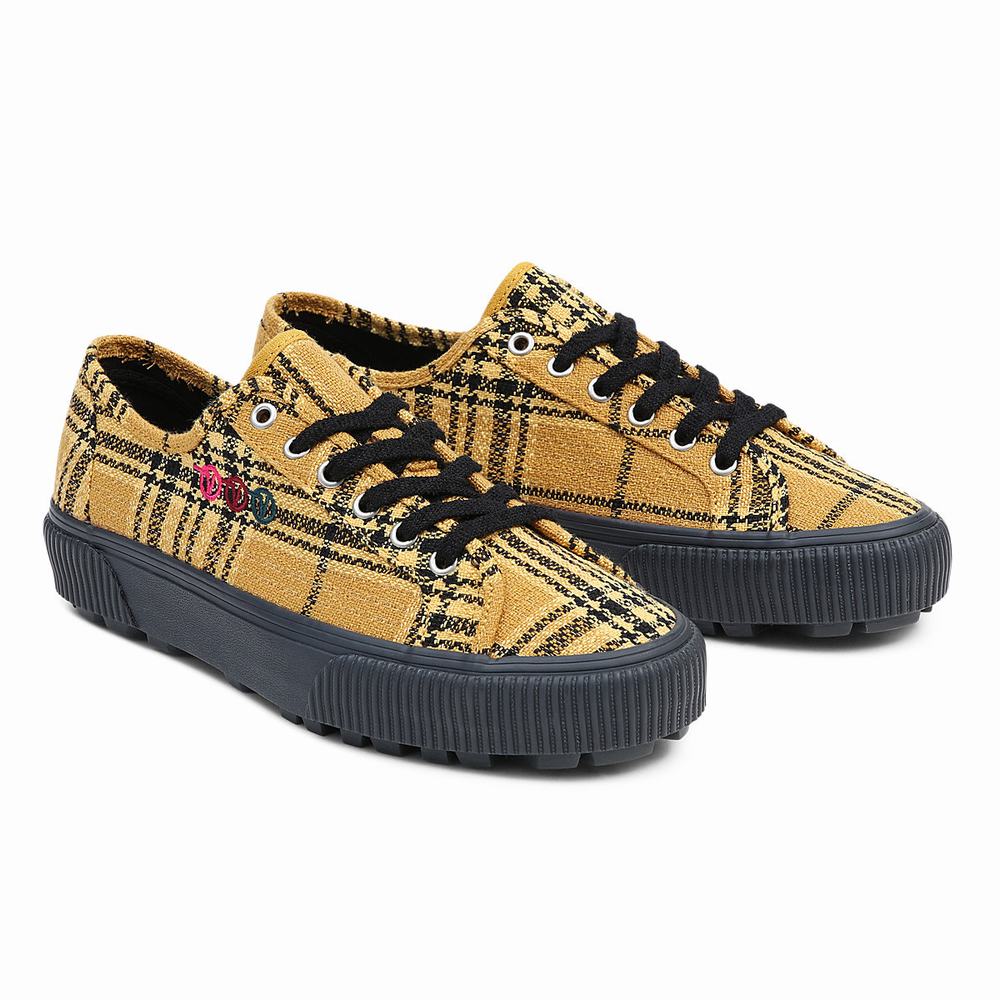 Vans X Curren X Knost Delridge SF Tenisky Damske Žlté | LM0658491