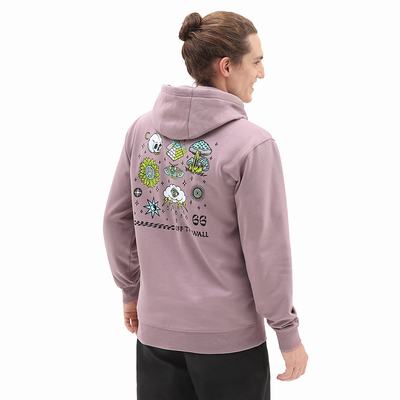 Vans Storm Daze Mikiny S Kapucňou Panske Ruzove | AQ1930654